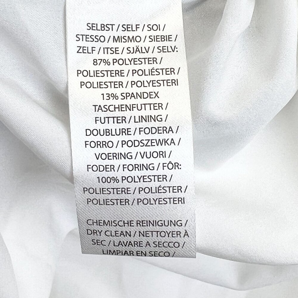 NWT MILLY Penelope Halter Neck Cady Dress US 4 - Picture 15 of 15